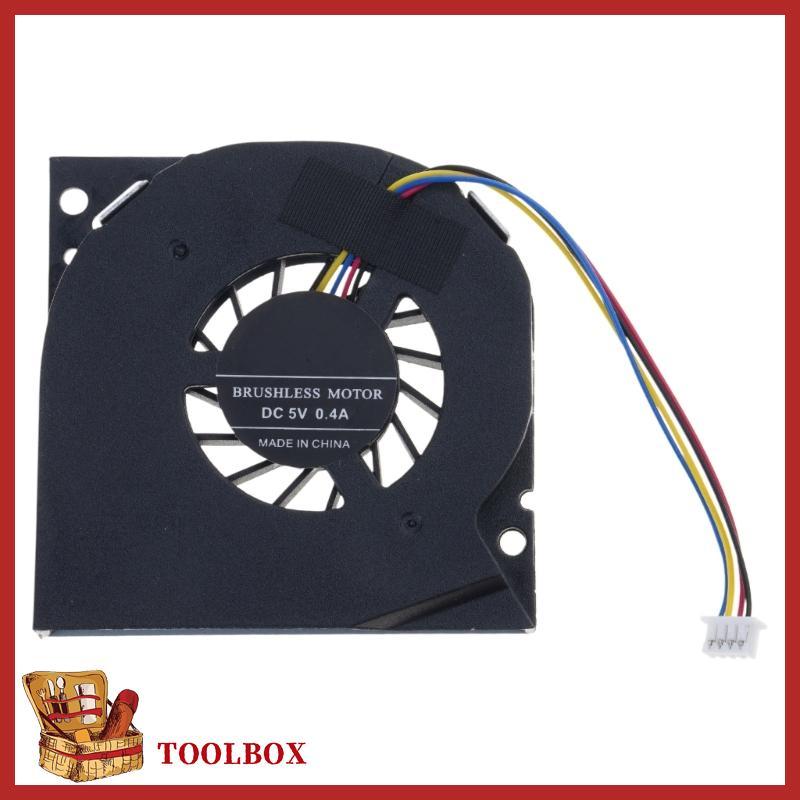 TOOLBOX แล็ปท็อปอะไหล่โน้ตบุ๊ค CPU พัดลมระบายความร้อน 5V 0 4A 4-pin 4 สายสําหรับ NUC NUC5i3RYH NUC5i
