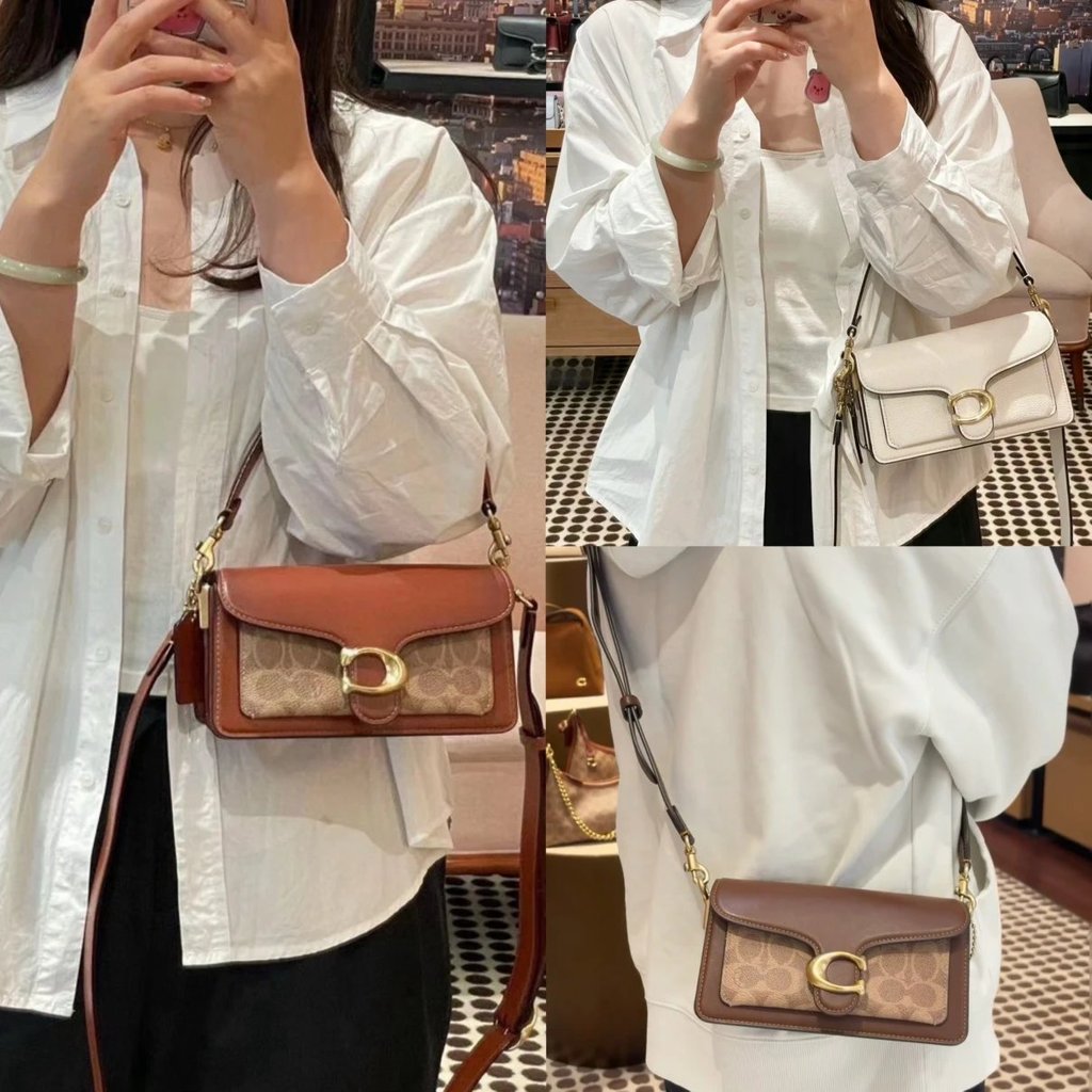 กระเป๋า Bacchus สไตล์ใหม่ CM546 Coach Underarm Bag Coach Female Bag Ladies Shoulder Bag Messenger Ba