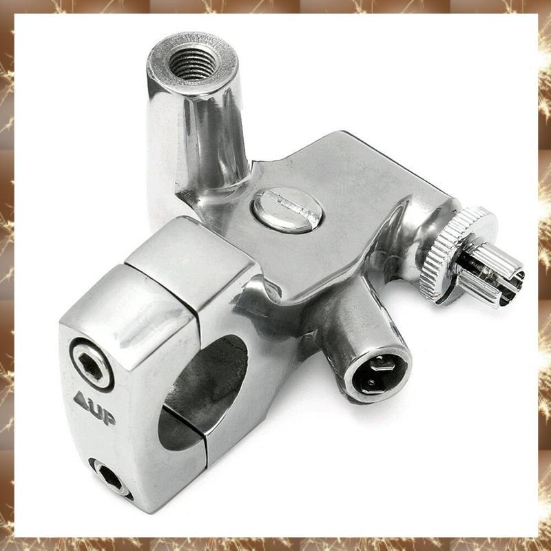(YM N)25 มม. 1 นิ้วรถจักรยานยนต์คลัทช์ Lever Mount Holder สําหรับ Shadow 600 VT750 อลูมิเนียมสีเงิน