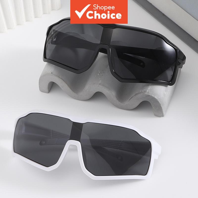 Kids One-piece แว่นตากันแดดขี่จักรยาน Uv400 Windproof Sports Sun Shades สําหรับเด็กชายหญิง 3-12y