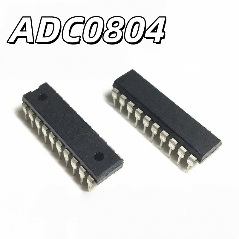 ยี่ห้อใหม่ ADC0804 ADC0804LCN 8-Bit CMOS Gradually เปรียบเทียบประเภท A/D Converter In-Line DIP20