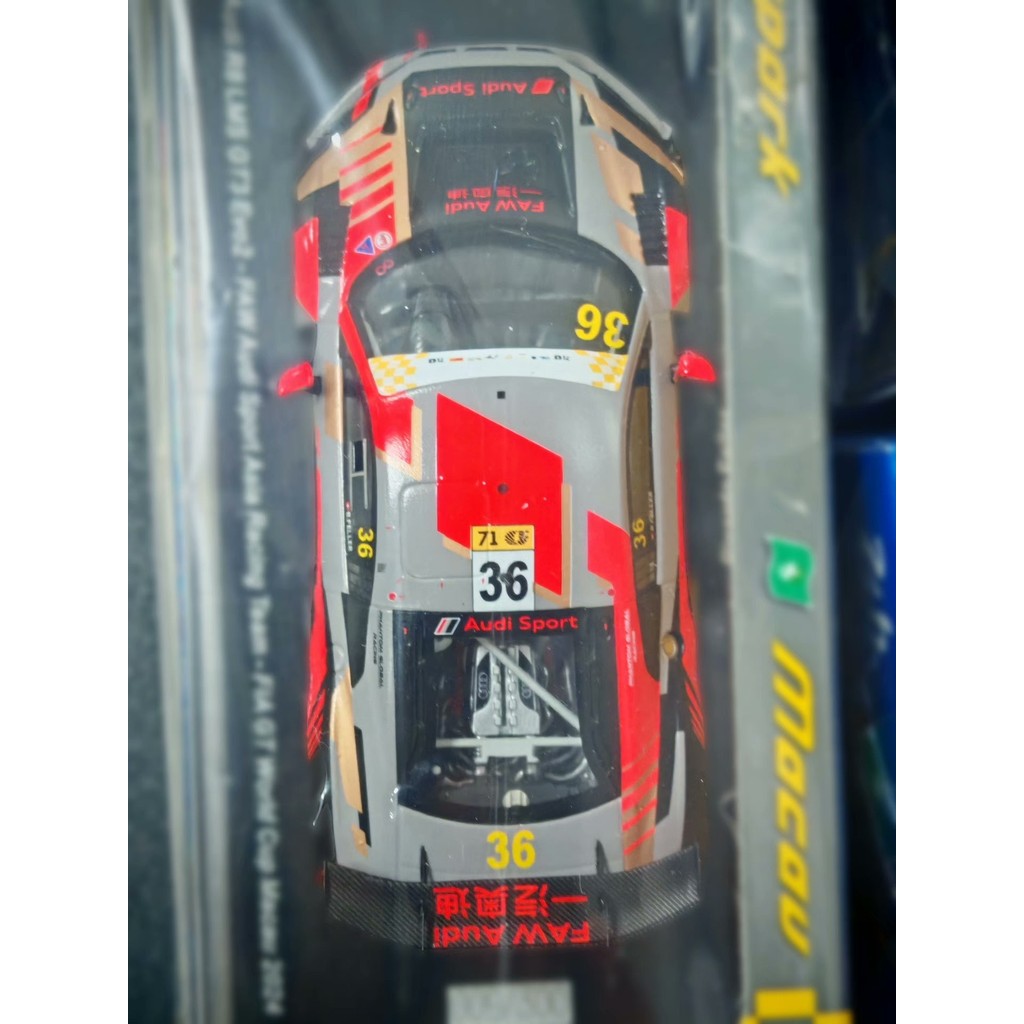 SPARK Racing รุ่น 1/43 2024 มาเก๊า Audi R8 LMS GT3