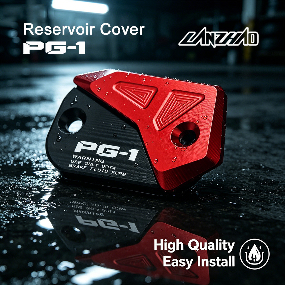 ฝาครอบอ่างเก็บน้ํา CNC สําหรับ YAMAHA PG1 ฝาครอบน้ํามันเบรค Master Cover