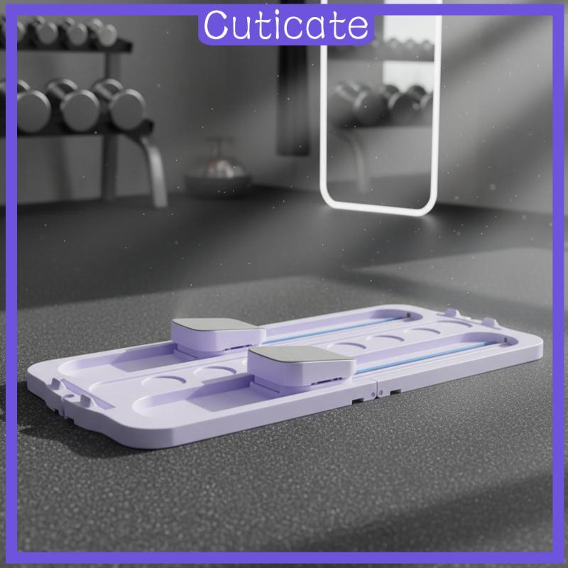 [CUTICATE] Pilates Reformer Pilates Slide Board Ab Training Machine for Women Office