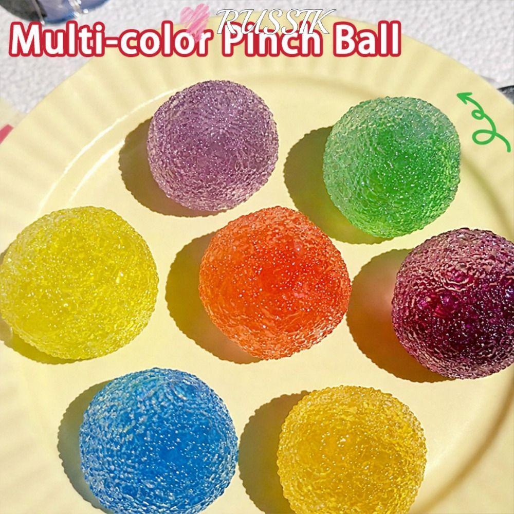 ROUSSIK 1 ชิ้นบีบ Ball, DIY Moldable Ice Slush ความเครียด Ball, นํากลับมาใช้ใหม่ด้วย Crinkle เสียงความเครียดบรรเทา Fidget ของเล่นของขวัญ