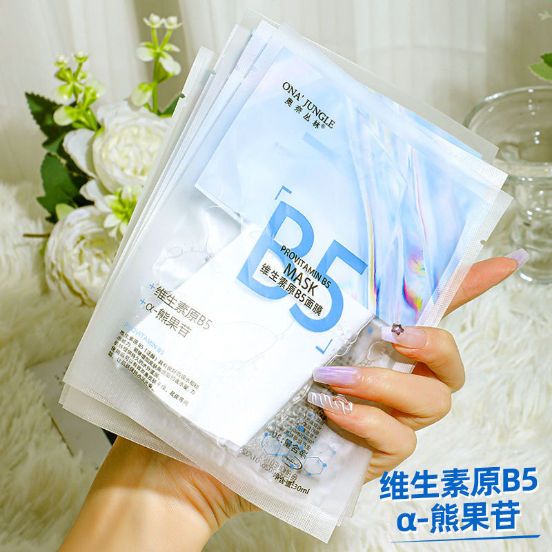 [ขายร้อน] B5 Mask Arbutin Hydrating Moisturizing วิตามิน B5 Hyaluronic Acid Amide Mask Sheet ผู้ผลิต