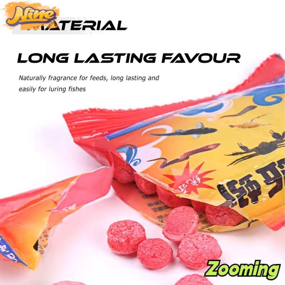 ZOOMING เหยื่อปลาสําหรับตกปลา, Sensation กระตุ้น Olfactory Fishing Baits Grains, Sports Red Eel Fish
