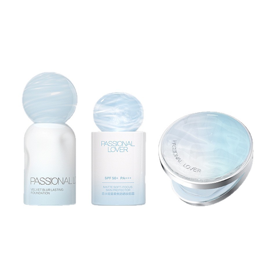 [Xitu] Love Fire Island Limited Non-Rubling Long-Lasting Liquid Foundation 4.0 Cushion Water Wave Bl