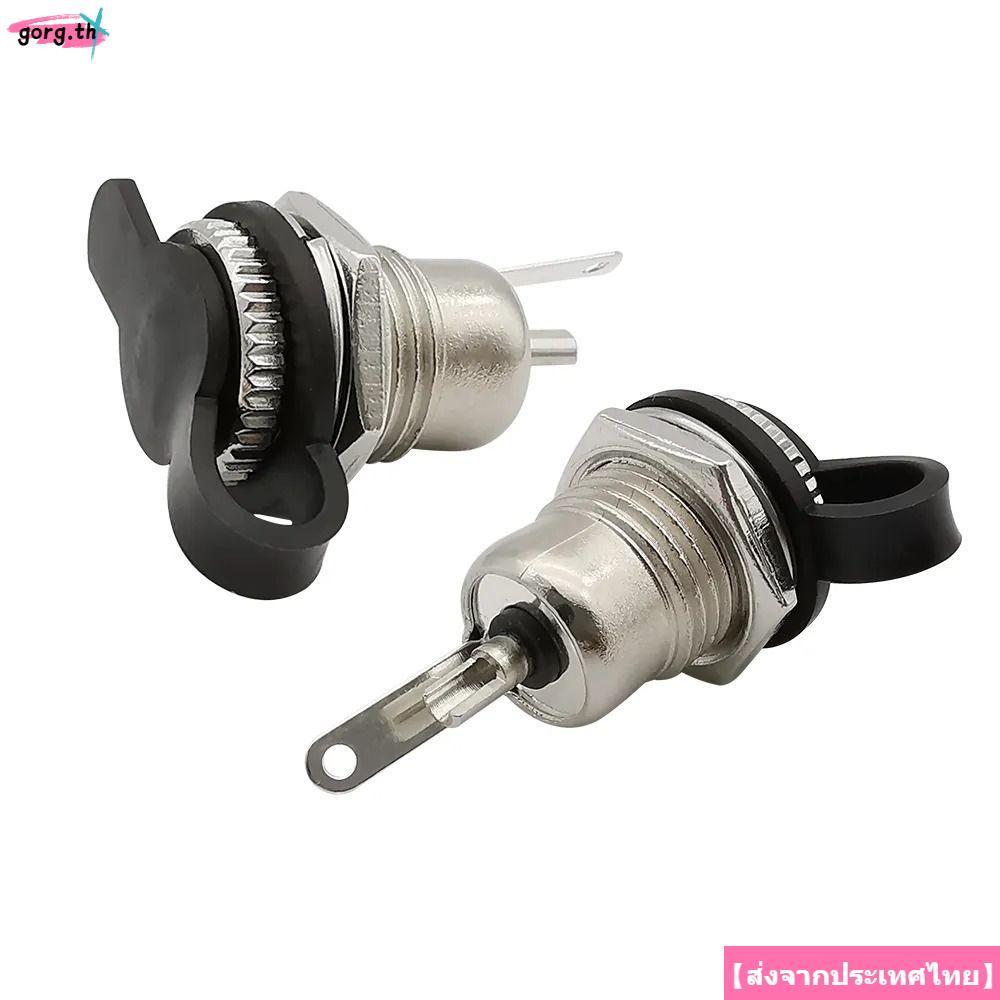 GORG DC Power หญิงซ็อกเก็ตแจ็ค,คุณภาพสูง DC-099 DC Jack Adapter, 5.5 x 2.1 มม.โลหะทนทาน DC-099 ปลั๊ก