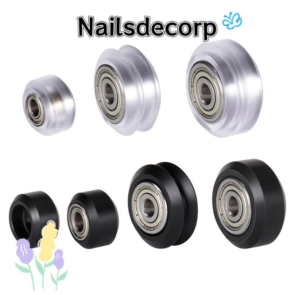 NAILS 1 ชิ้น/5 ชิ้น POM ล้อ, ขนาดเล็กขนาดใหญ่ V-Slot รุ่น MR105zz แบริ่งรอก, พลาสติก 625ZZ 625RS สีด
