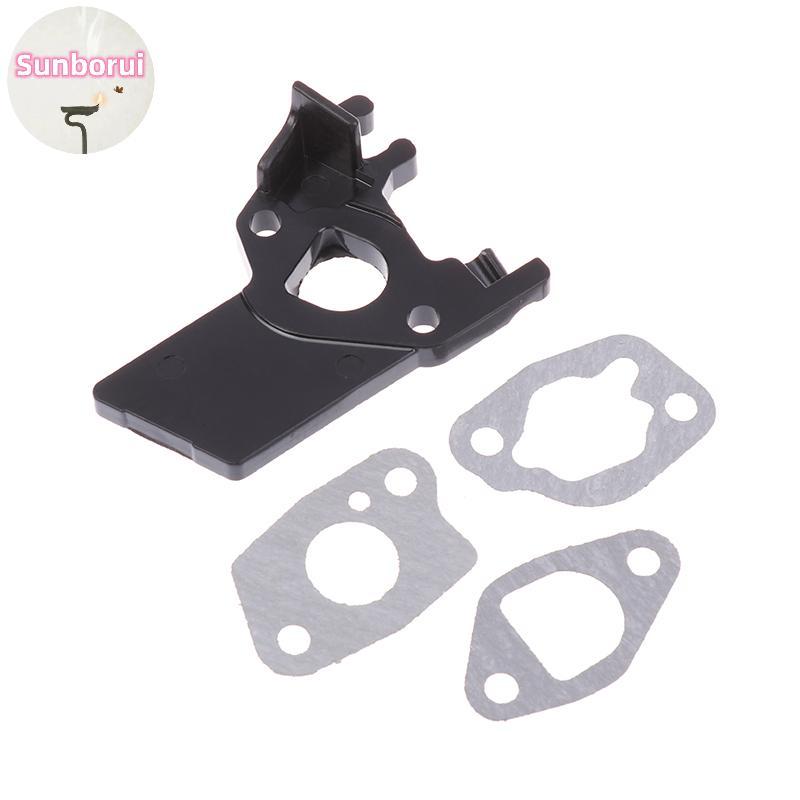 Sunborui 4 ชิ้นปะเก็นคาร์บูเรเตอร์ชุดเครื่องยนต์มอเตอร์ปะเก็นยางสําหรับ GX160 GX200 เครื่องยนต์เครื่องตัดหญ้าสวนมือ TH