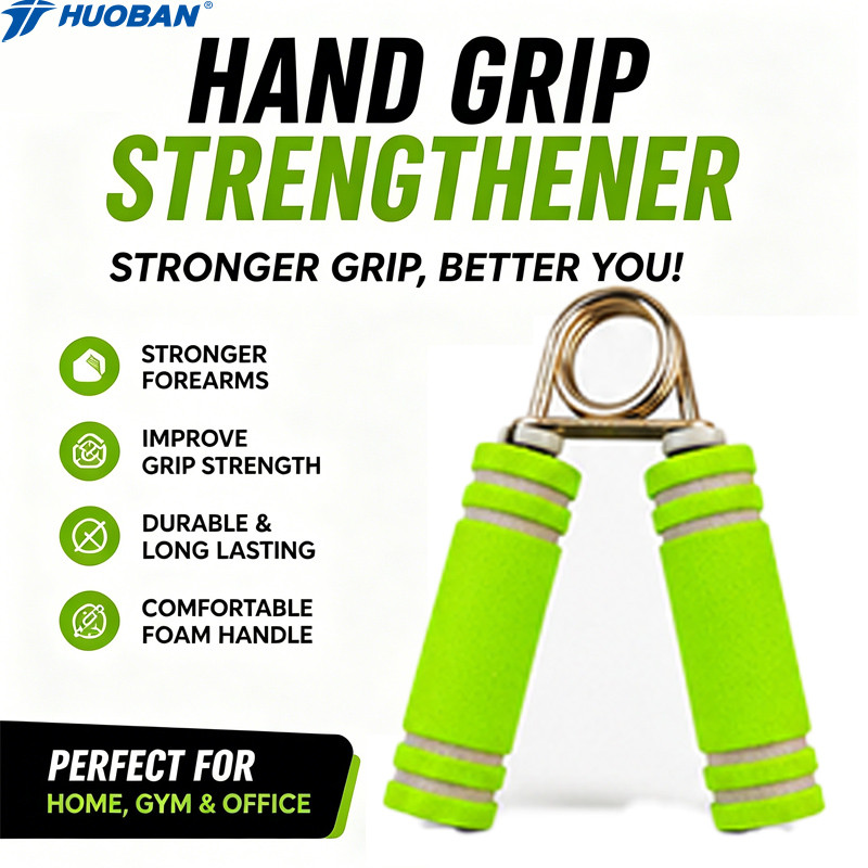 Hand Grip Strength อุปกรณ์ฟองน้ํา Grip Strength อุปกรณ์ข้อมือปลายแขนออกกําลังกายแบบพกพาฟิตเนส Grip S