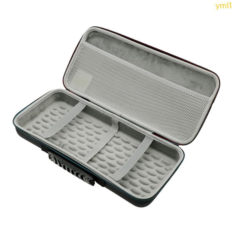 Yml1 Hard Storage Case สําหรับ KZZI K75 75%Keyboard กระเป๋าด้านในแบบนุ่มเข็มขัดที่มีเสถียรภาพ