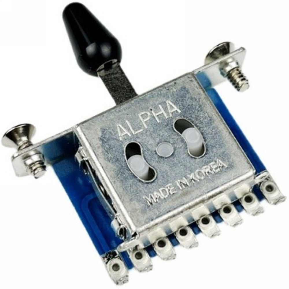 JZ-1 ชิ้น Alpha 3-way 5-way กีตาร์ไฟฟ้า Pickup Selector Switch ( #0393 ) ผลิตในเกาหลี