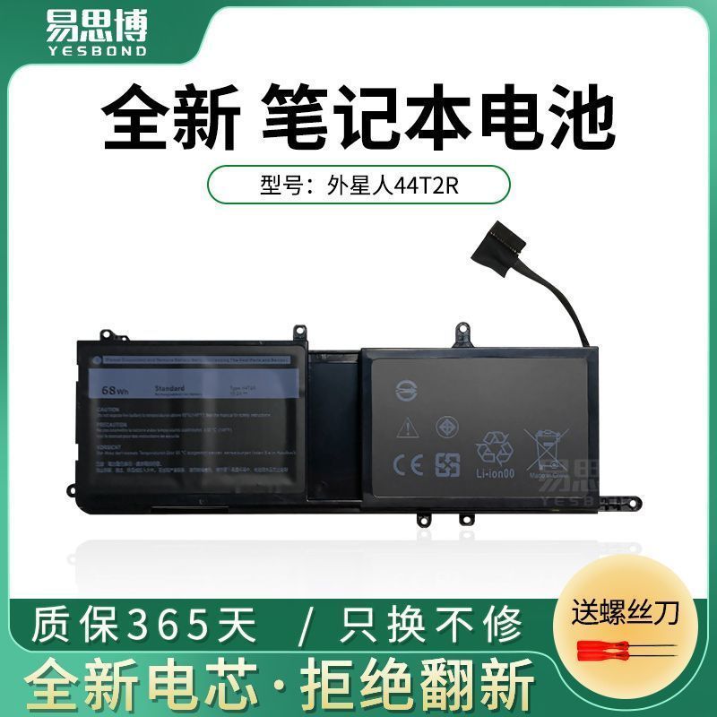 เหมาะสําหรับแบตเตอรี่แล็ปท็อป Dell P69F Alien 17 r5 15 R3 P31E 44T2R