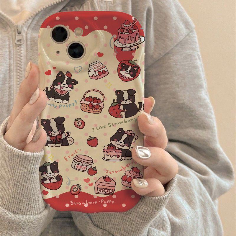 Cake Dog Soft Case Samsung A07 A17 A15 A16 A12 A13 A71 A22 A32 A52 A51 A31 A33 A55 A56 A35 A04 A03 A