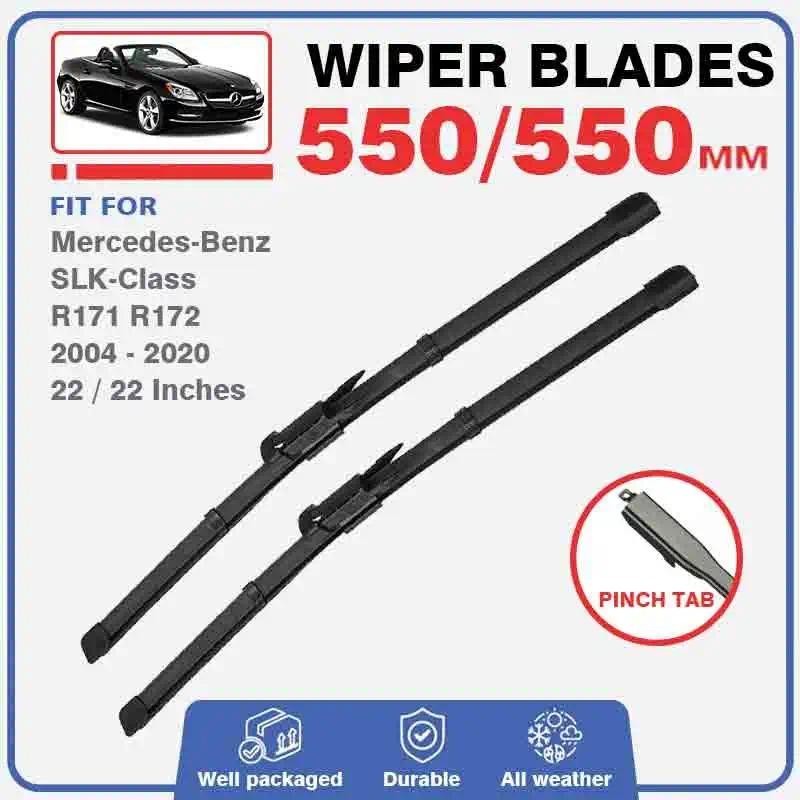 สําหรับMercedes Benz SLK Class R171 R172 2004 - 2020 ใบปัดน้ําฝนกระจกหน้าอุปกรณ์เสริม 171 172 SLK 20