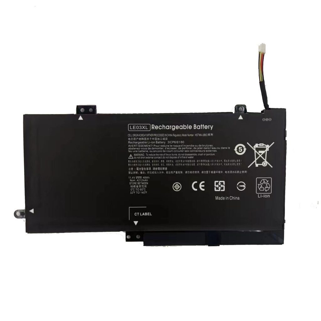 Applicable, HP X360 TPN-W113 TPN-W114 TPN-W116 LE03XL Laptop Battery