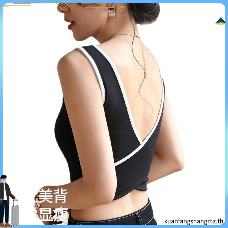 [Online Exclusive]  Sabina Bra Tops Loungewear เสื้อกล้าม รหัส NOJ24011BK - สีดำ