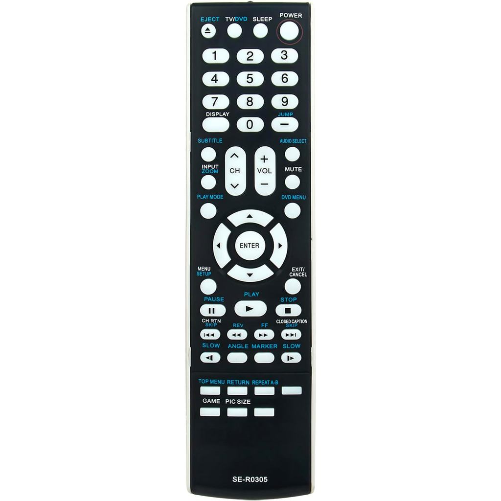 SE-R0305 เปลี่ยนรีโมทคอนโทรลสําหรับ Toshiba LCD TV DVD Combo 19LV505 19LV506 22LV505 15LV505 22LV506