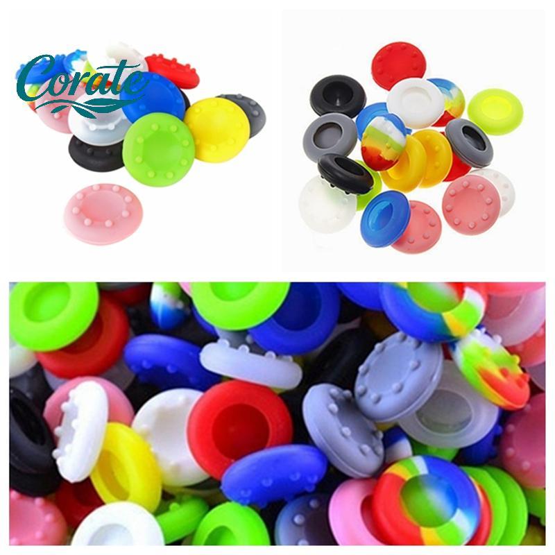 [Crate] 10 ชิ้นซิลิโคน Joysti Thumb Sti Grips Cap Case สําหรับ PS3 PS4 Xbox One/360