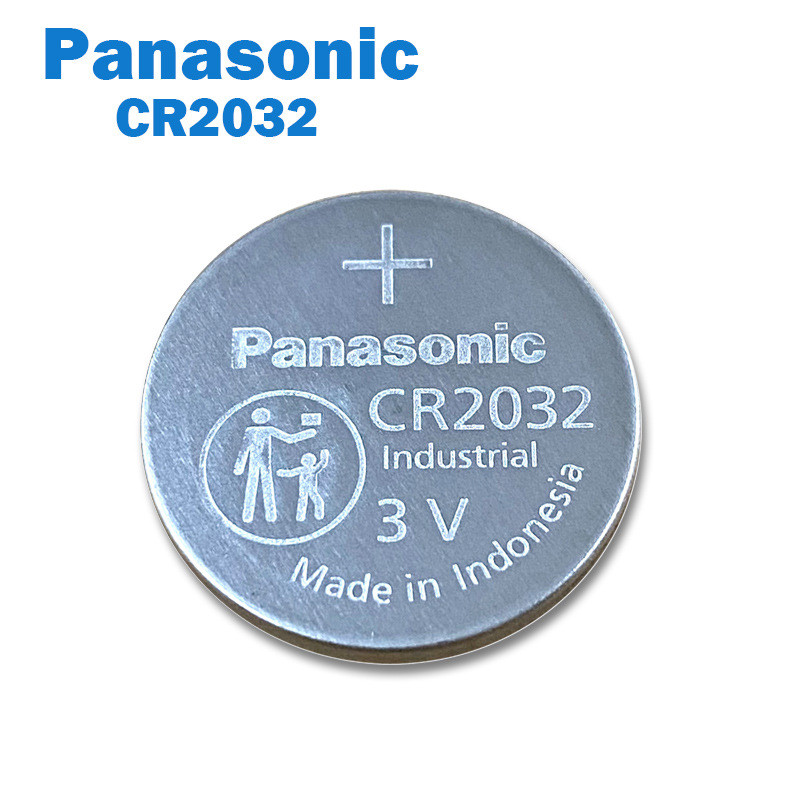 แบตเตอรี่ปุ่ม PANASONIC แบบ CR Series หลากหลายขนาด อาทิเช่น CR2032, CR2025, และ CR2016