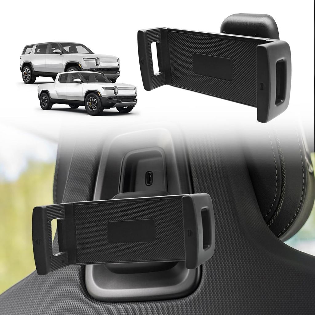 BestEvMod Seat Back Second Row Anchor 1/4 Screw Mount Phone Holder Tablet Mag Safe ใช้งานร่วมกับ 202