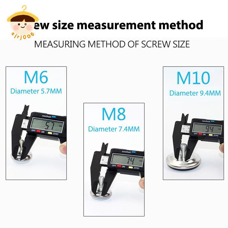 〔8C05〕 4 ชิ้น Levelling Machine Feet M6/8/10/ ปรับเครื่องเฟอร์นิเจอร์เท้า Feet 〔8C〕