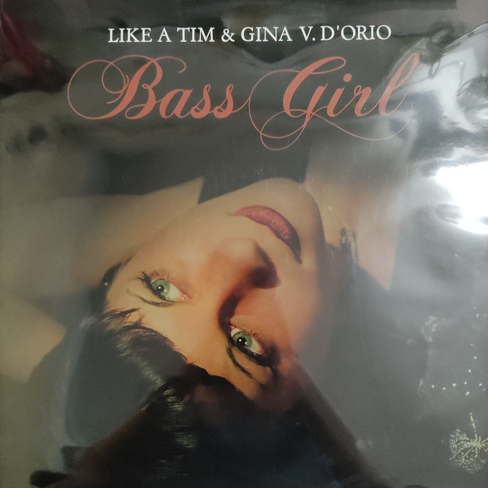 แผ่นเสียง Like A Tim & Gina V.D'Orio - Bass Girl (Vinyl) (VG+)