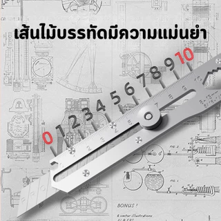 คัตเตอร์ อเนกประสงค์ มีประแจหกเหลี่ยมในตัว ใบมีดคม งานช่าง DIY ใช้งานง่าย พกพาสะดวก