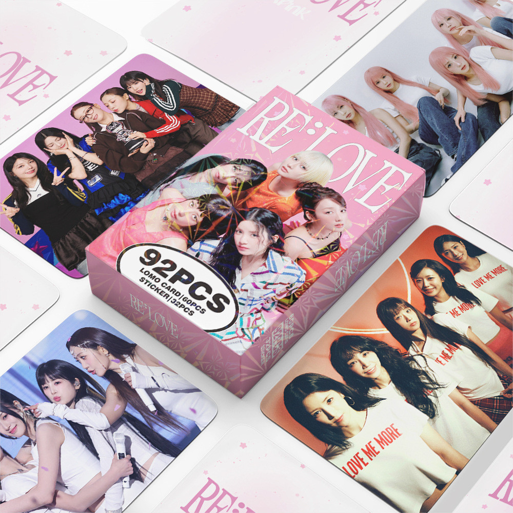 92pcs APINK RE:LOVE Photocards Love Me More 15th Anniversary Lomo Cards สติ๊กเกอร์ Park Cho Rong Yoo