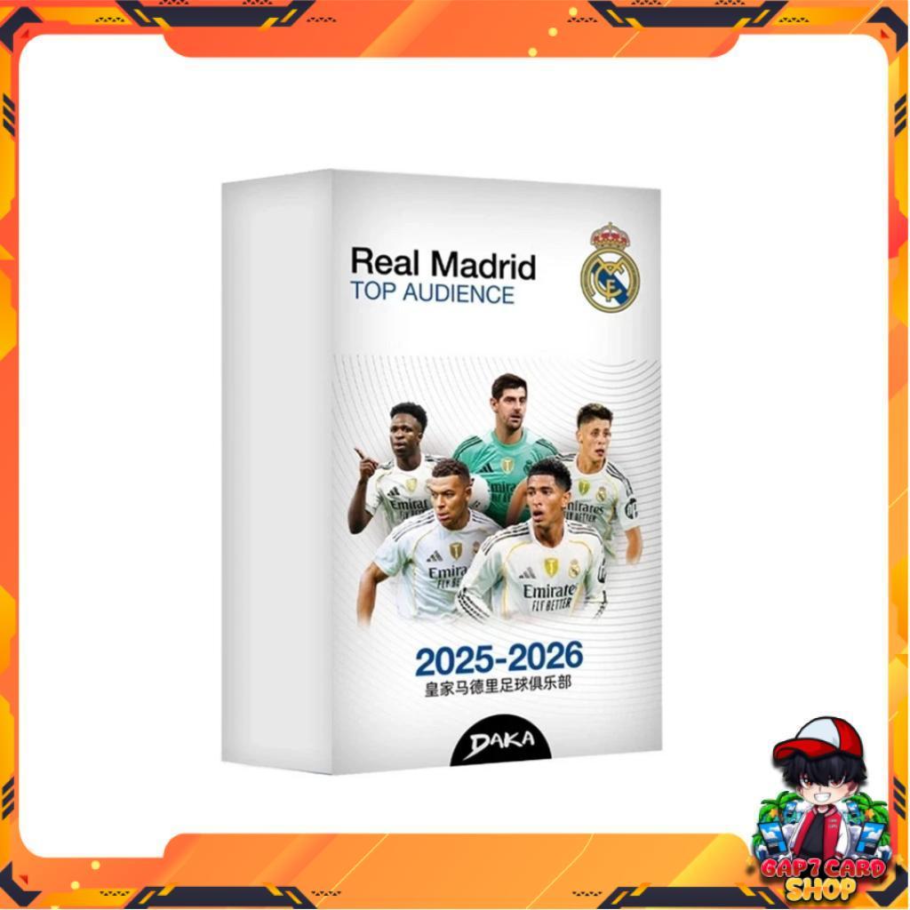 [ ยกกล่อง ] 25-26 DAKA Top Audience Series 2 Real Madrid Team Set การ์ดสะสมฟุตบอล  พร้อมส่ง!! (p3)