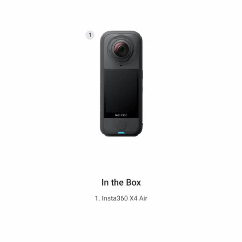Insta360 X4 กล้อง 360 องศา 8K thumbnail 7