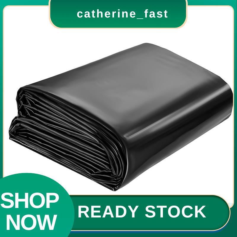 In Stock 7x10 Ft Pond Liner HDPE ความหนาบ่อปลาสําหรับบ่อกลางแจ้ง, Pond Liner สําหรับน้ําตก,ปลาสีดํา