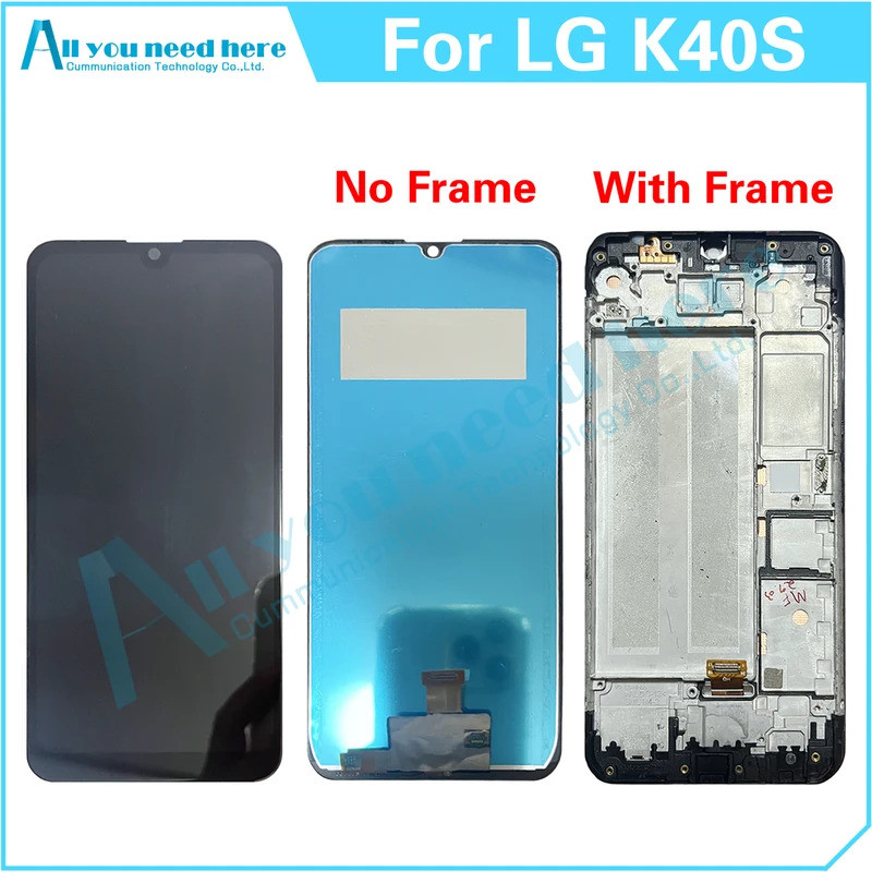 100% ทดสอบสําหรับ LG K40S LM-X430 LMX430HM จอแสดงผล LCD Touch Screen Digitizer Assembly อะไหล่ซ่อมเป