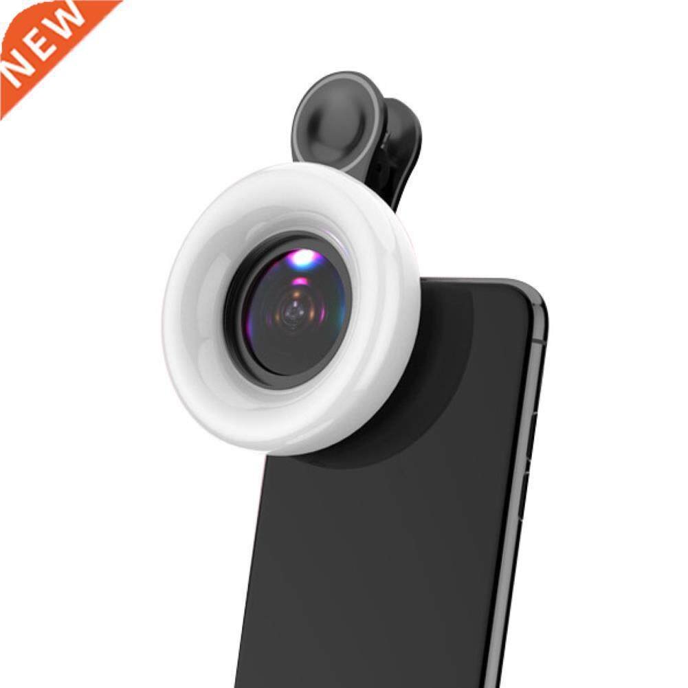 Universal Selfie LED Ring Flash Light โทรศัพท์มือถือแบบพกพา