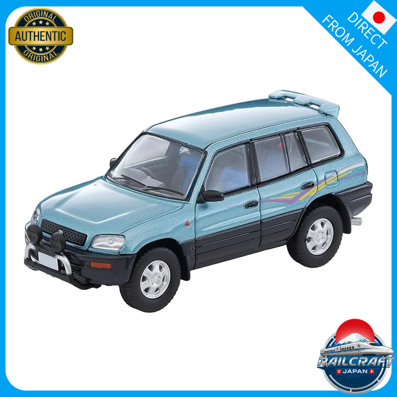 TOMYTEC Tomica Limited Vintage Neo 1/64 LV-N354b Toyota RAV4L V Light Blue/Gray 1995 Model Finished 