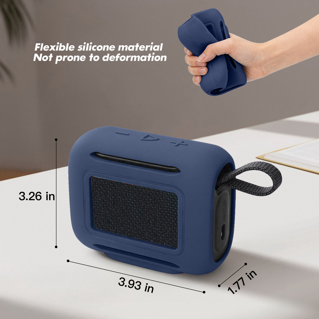 เคสซิลิโคนอ่อนนุ่มสําหรับลําโพง JBL Go 5 – 360° ฝาครอบป้องกันแบบเต็มตัวไร้รอยต่อกันกระแทกบางเฉียบซักด้วยการตัดแบบแม่นยํา
