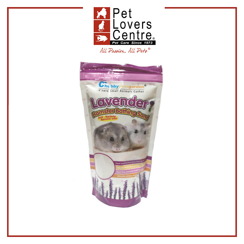 CHUBBY HAMSTER BATHING SAND 500G (LAVENDER)