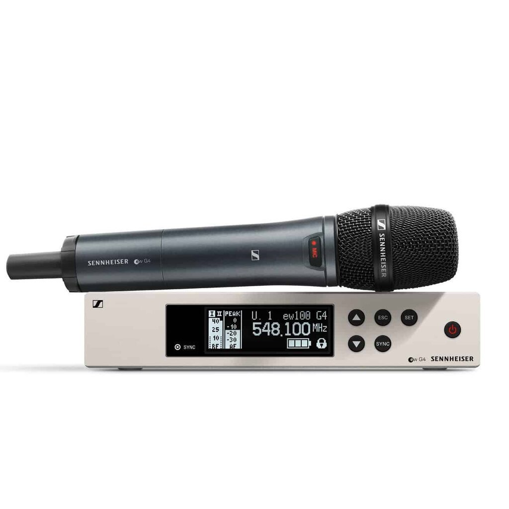 SENNHEISER EW 100 G4-835-S ไมค์ลอยมือถือเดี่ยว หัว e835 ย่าน UHF 748 – 757.8 MHz