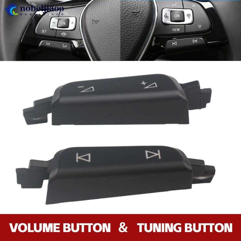NOBELJIAOO ภายในรถพวงมาลัยมัลติฟังก์ชั่นปุ่มสวิทช์สําหรับ VW Golf 7 7.5 Ti-guan R-Line Jetta A7 Pass