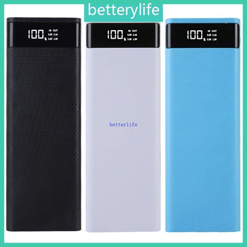 BTF สําหรับเปลือกจอแสดงผล LCD ที่ถอดออกได้ 10x18650 สําหรับกรณี C