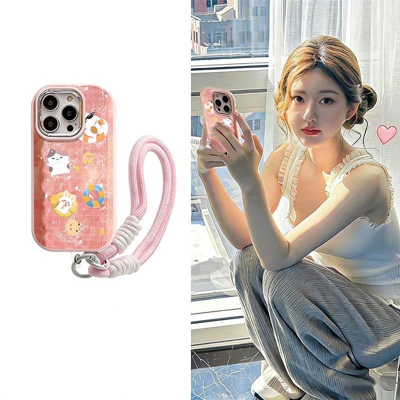 HP RIRI CASE + สร้อยข้อมือ OPPO A6PRO A5IPRO A3X A5X A55G F9 RENO 14F5G 13F 11PRO 8T5G 7Z5G 7 65G 5 
