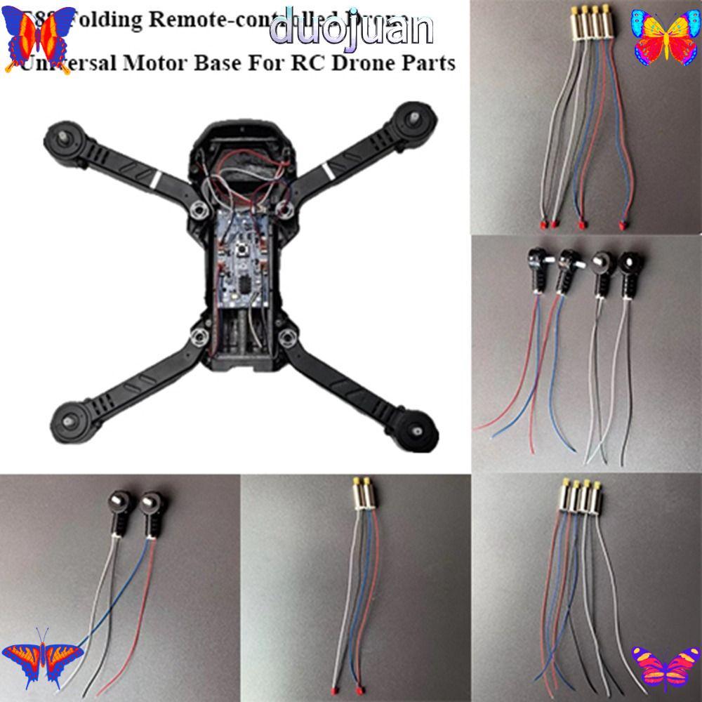 DUOJUAN มอเตอร์โดรนควบคุมระยะไกลแบบพับได้, ฐานมอเตอร์สีดําสากล, 10 รูปแบบ E88pro Quadrotor อะไหล่เครื่องยนต์เกียร์ใหญ่ UAV เครื่องยนต์ที่อยู่อาศัยมอเตอร์