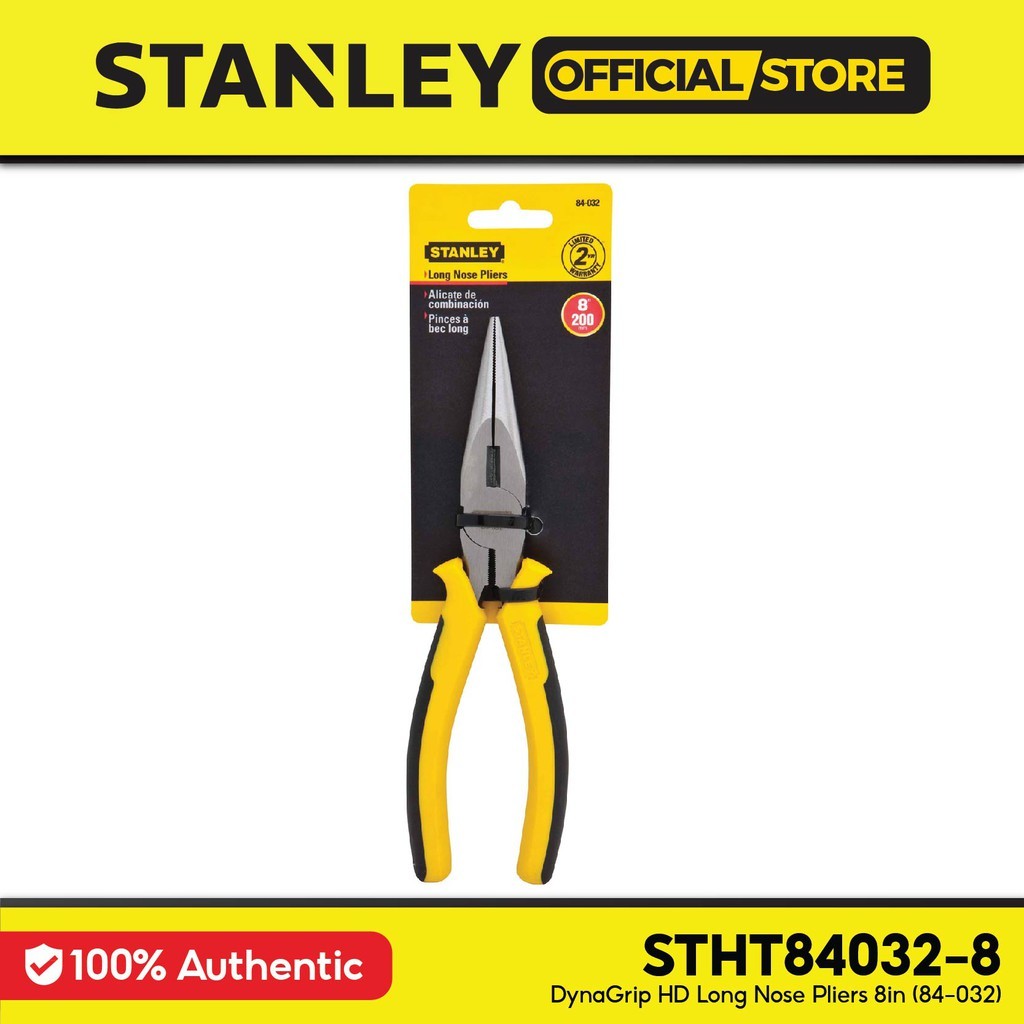 Stanley STHT84032-8 DynaGrip HD คีมจมูกยาว 8in (84-032)