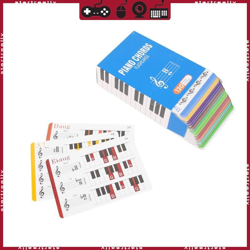 ST ชุดการ์ดแฟลช Mastery Piano Chord เหมาะสําหรับนักดนตรีและครูที่สร้างแรงบันดาลใจ
