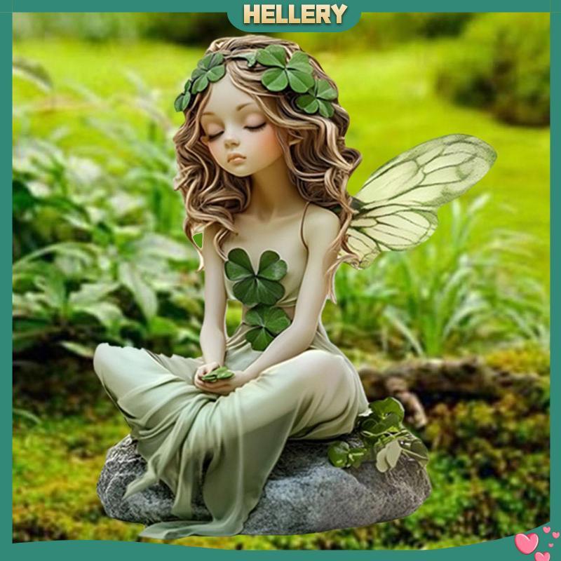 [HelleryTH] PVC Butterfly Fairy Stake ศิลปะกลางแจ้ง Weatherproof Decor สําหรับ Yard Garden Patio Fai