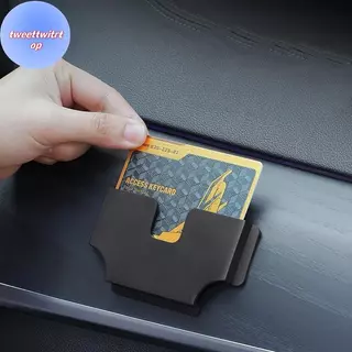 DOUSUN Car Card Holder Universal ภายใน Organizer กล่อง 2 in 1 Multi-function Storage Solution สําหรับ ID Business Cards Home Travel ใช้ TH