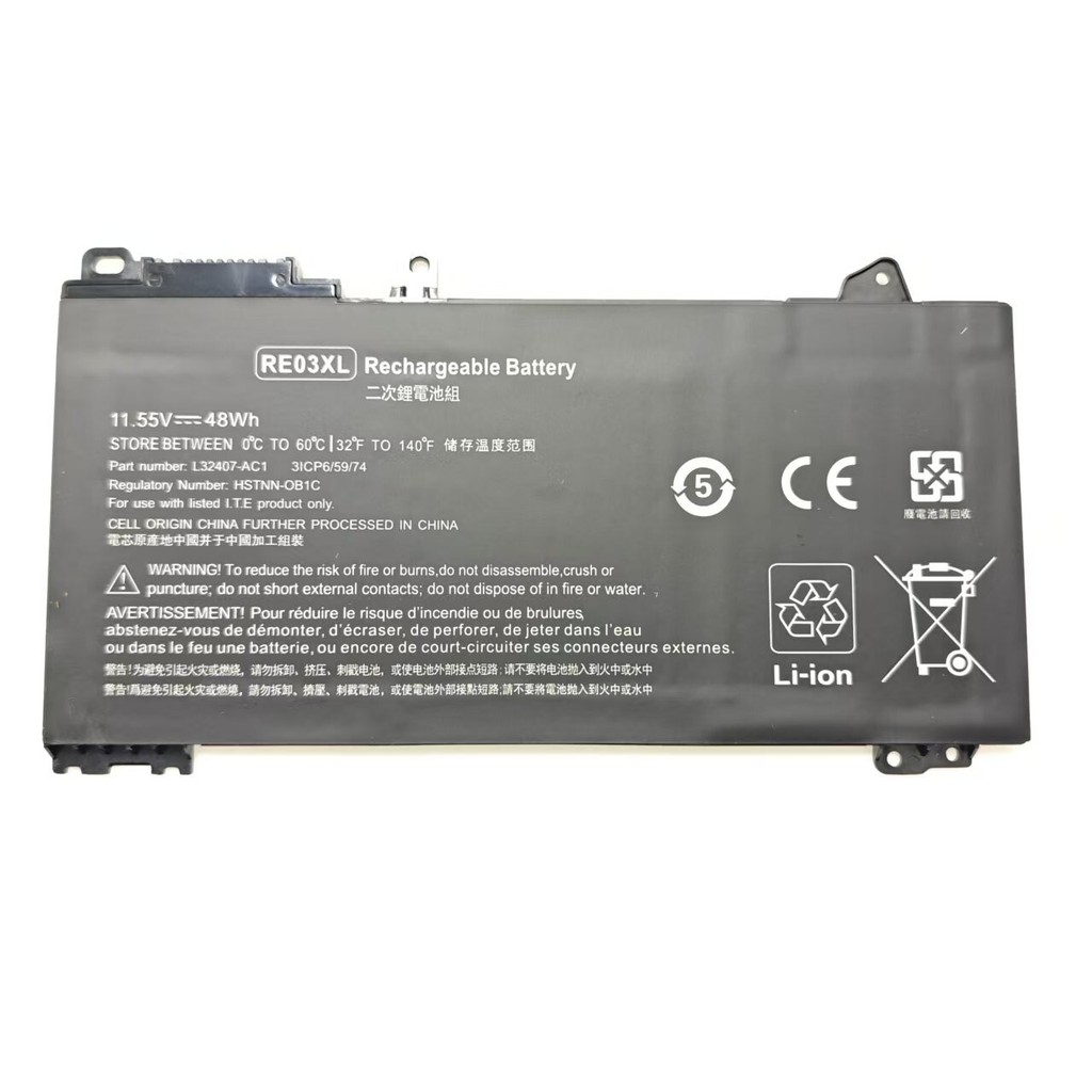 For the new HP ProBook 430 440 445 450 445R 455R G6 G7 RE03 battery