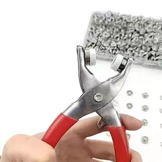 [ZTO-t] ชุด Snap Fasteners Kit Tool, Metal Snap Buttons แหวนพร้อมคีมยึดกดชุดเครื่องมือสําหรับตัดเย็บเสื้อผ้า
